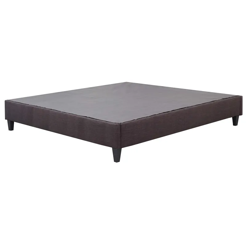 Abby Platform King Base Bed Heirloom Charcoal (3A Packing)