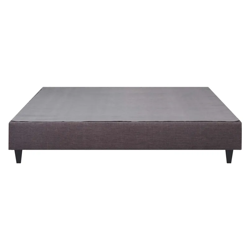 Abby Platform King Base Bed Heirloom Charcoal (3A Packing)