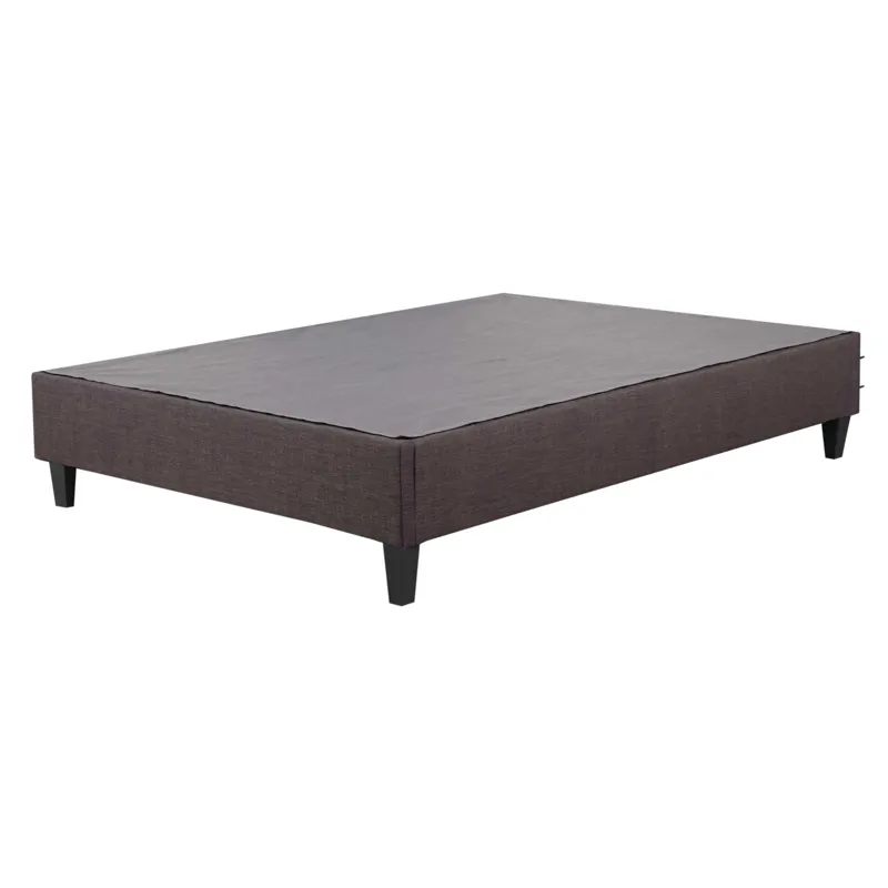 Abby Platform Queen Base Bed Heirloom Charcoal (3A Packing)