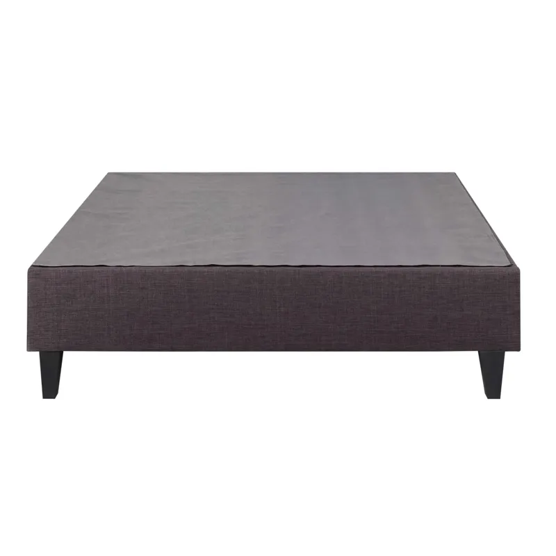 Abby Platform Queen Base Bed Heirloom Charcoal (3A Packing)