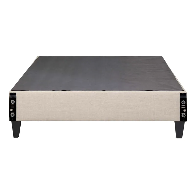 Abby Platform Queen Base Bed Heirloom Natural (3A Packing)