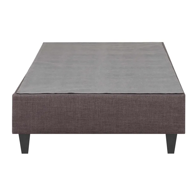 Abby Platform Twin Base Bed Heirloom Charcoal(3A Packing)