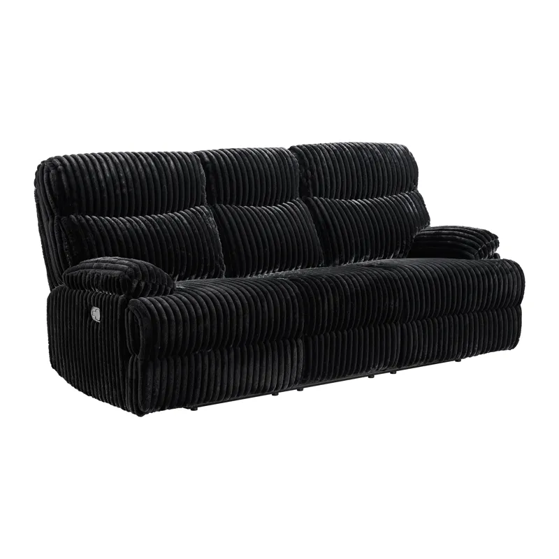 Admiral Motion Sofa in Masis Black