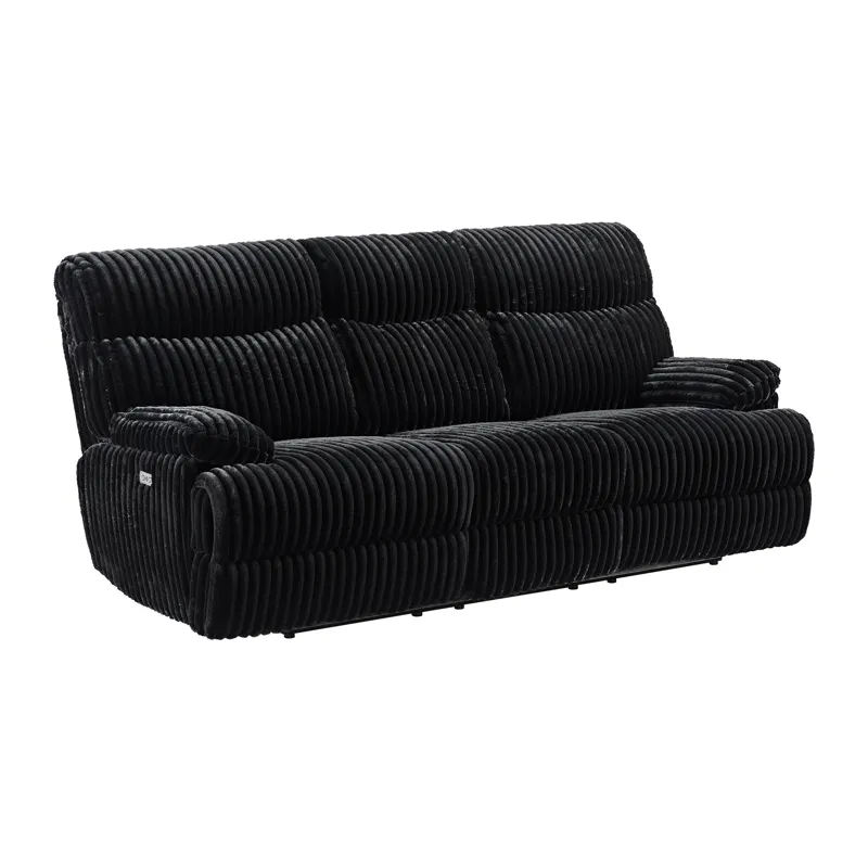 Admiral Power Motion Sofa in Masis Black
