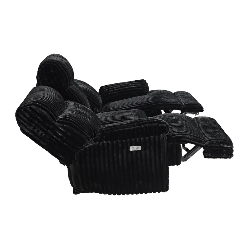 Admiral Power Motion Sofa in Masis Black
