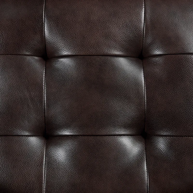 All Star Power Recliner with Power Headrest in Jazz Brown (Top Grain/PVC)