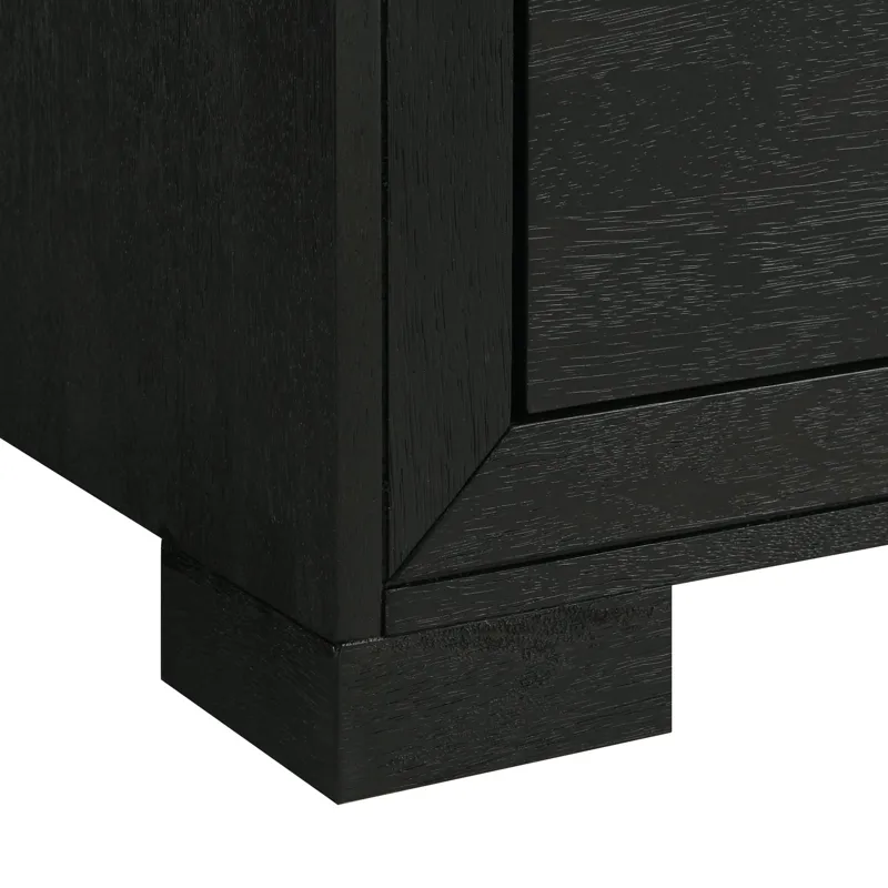 Allan 5-Drawer Chest in Black
