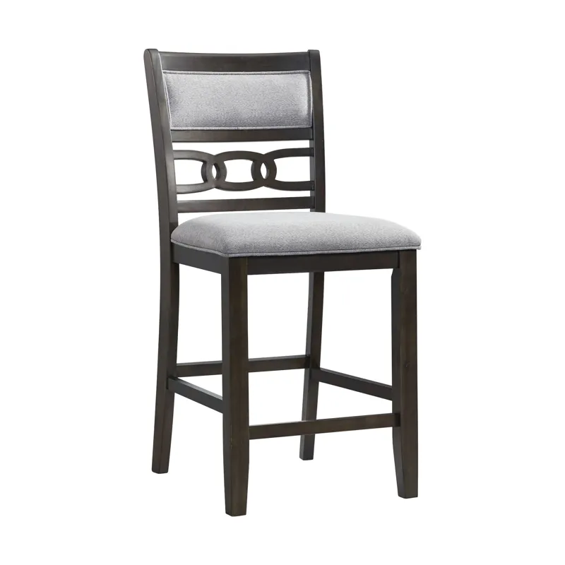 Amherst Counter Side Chair W/Fabric Cushion Dark Finish (2 Per Pack)