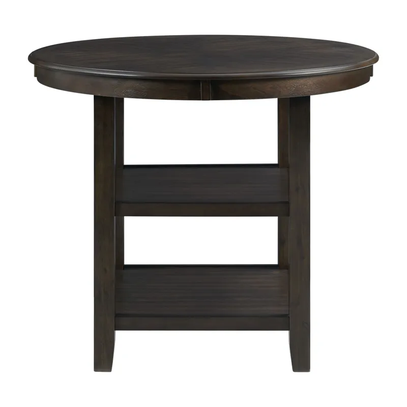 Amherst Counter Table w/Wood Leg Dark Finish