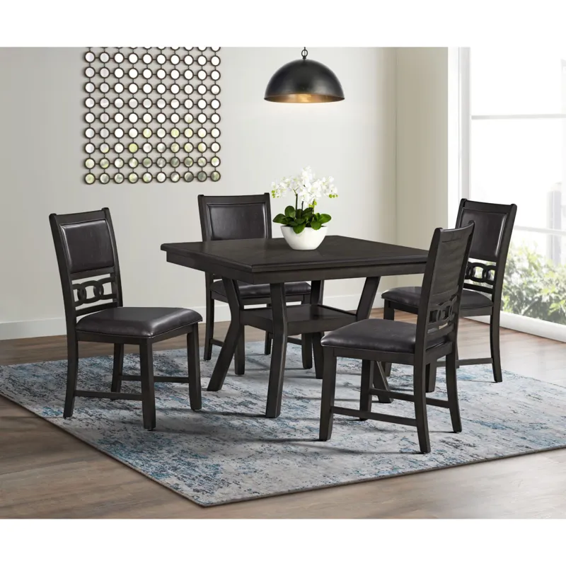 Amherst Square Dining Table in Dark