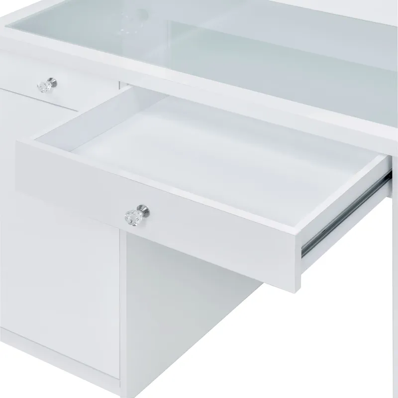 Amia Complete Dressing Table with Lightbulbs