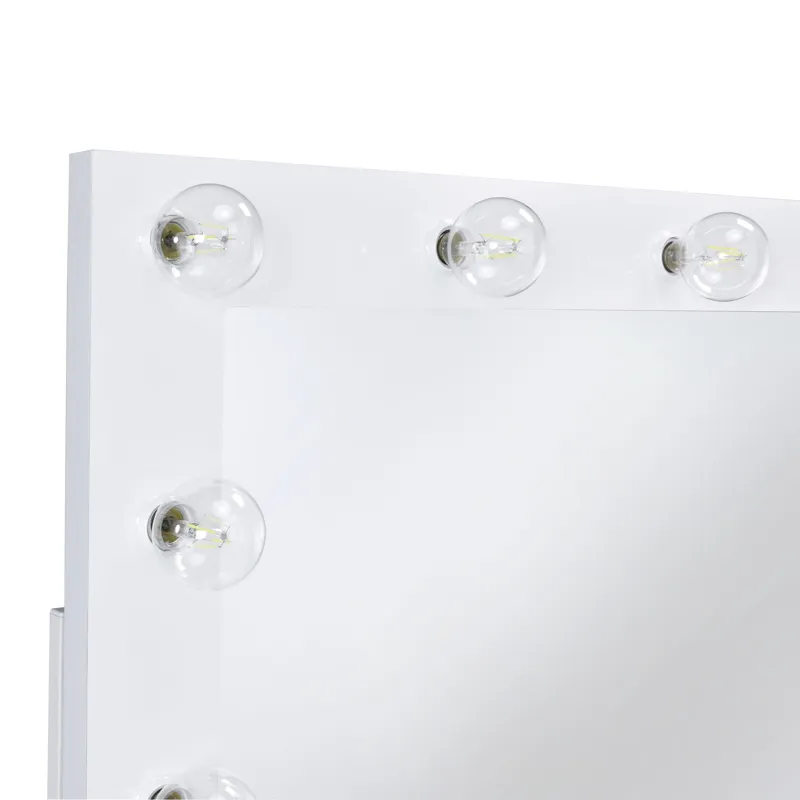 Amia Complete Dressing Table with Lightbulbs