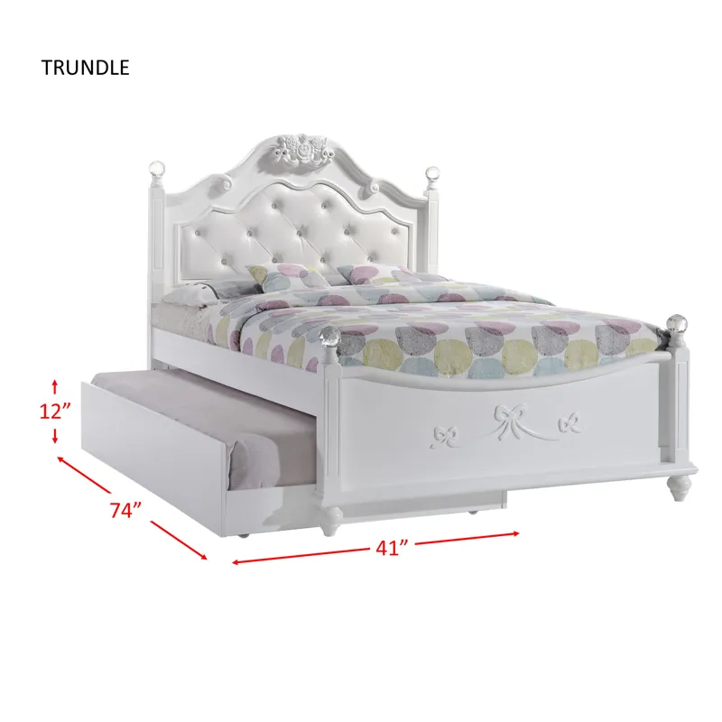 Alana Full Platform Bed W/ Storage Trundle