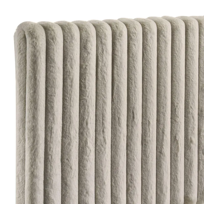 Arden Twin Daybed with Trundle in Corduroy Beige