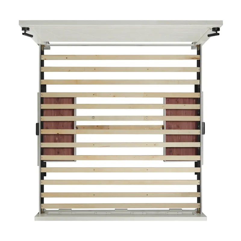 Artis King Bed w/ Storage in White