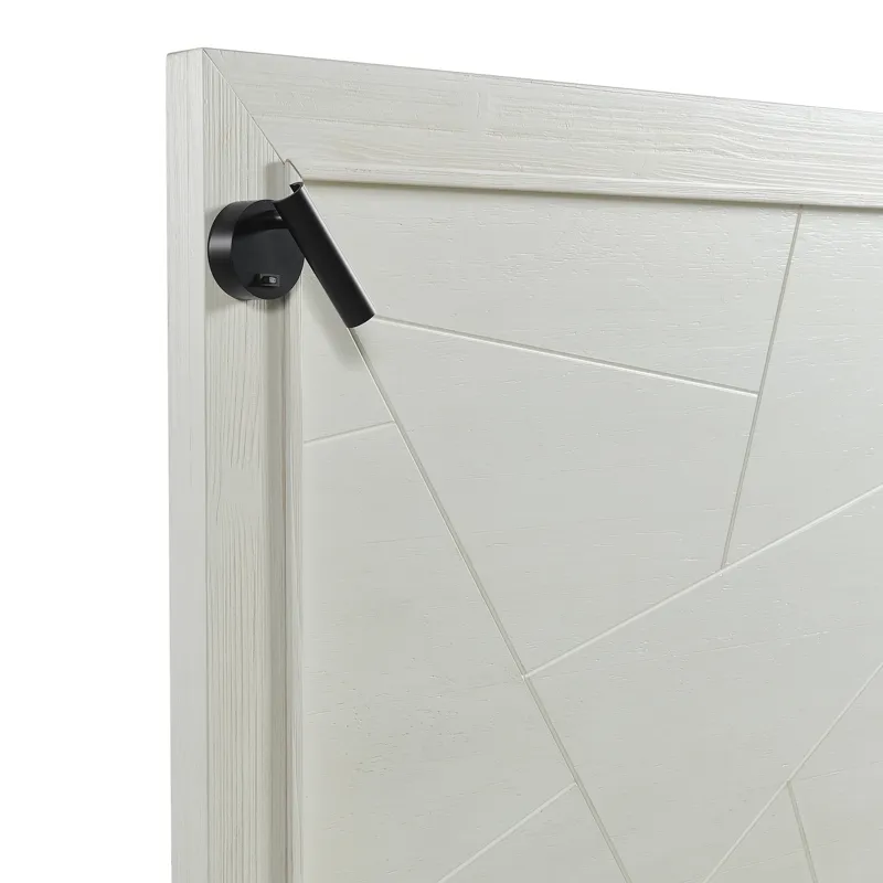 Artis King Bed w/ Storage in White