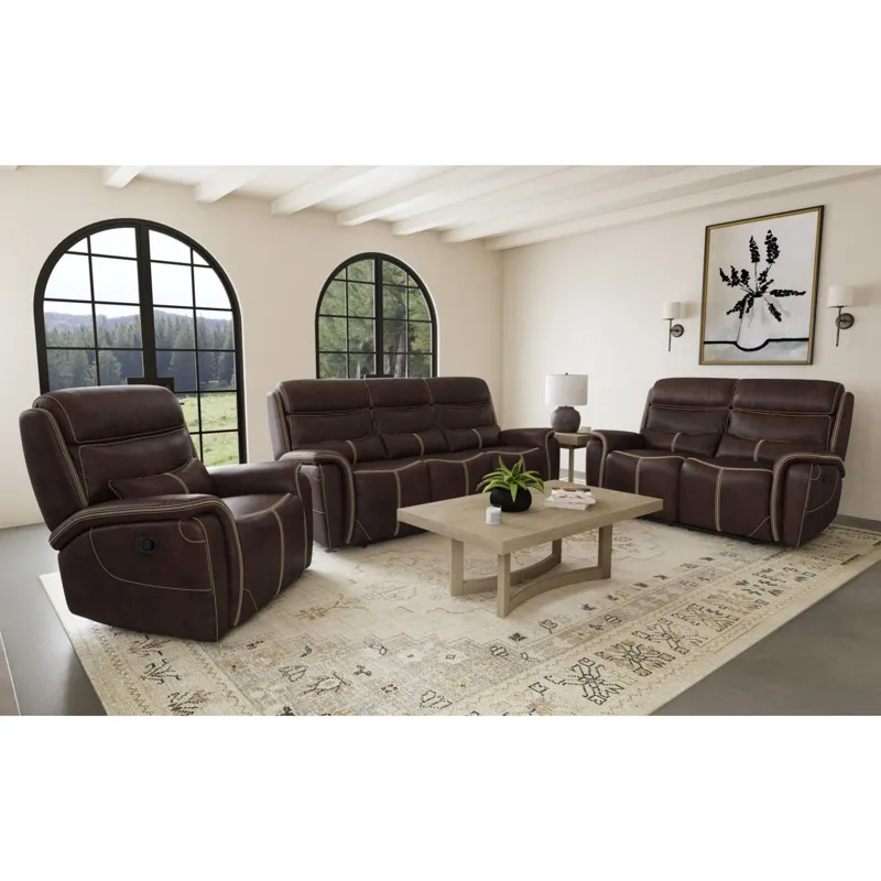 Aruba Motion Sofa in Pebble Brown