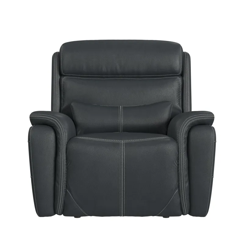 Aruba Power Motion Recliner with Power Headrest in Pebble Grey