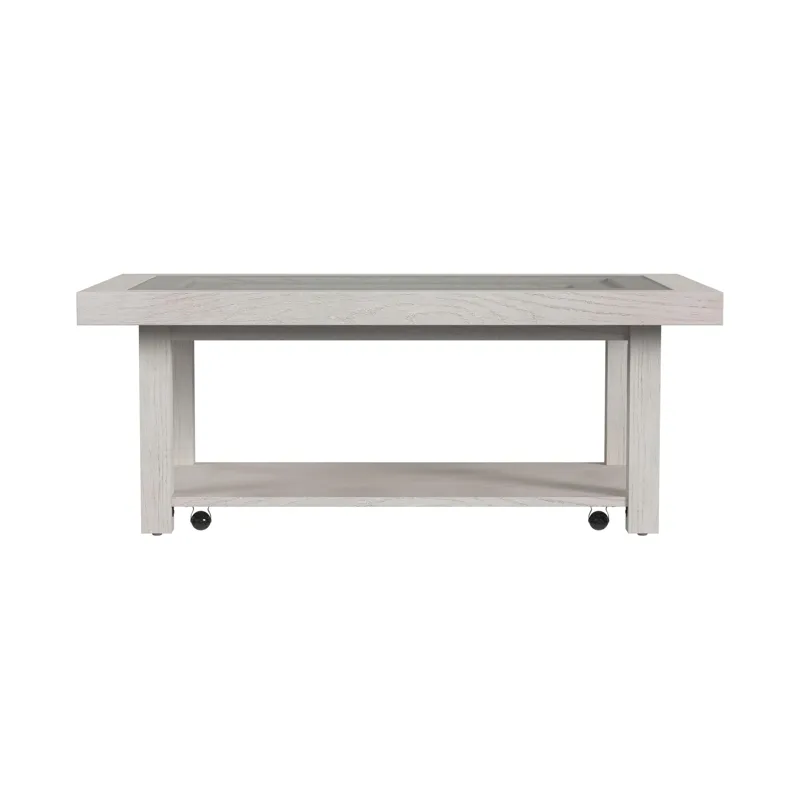 Avalanche Coffee Table in Antique White