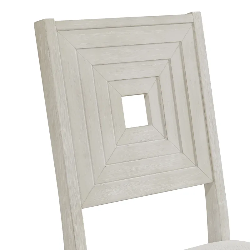 Avalanche Dining Side Chair in Antique White (2 Per Carton)