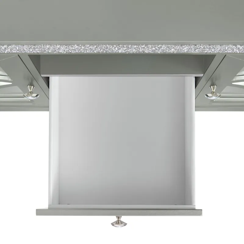 Avril 60\" TV Stand in Silver