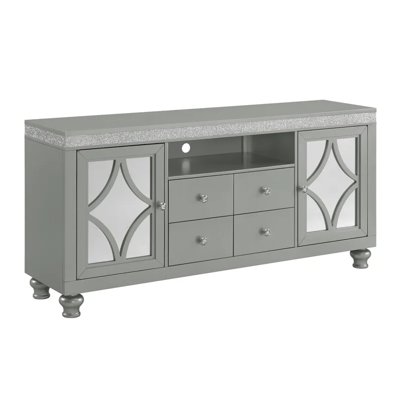 Avril 70\" TV Stand in Silver