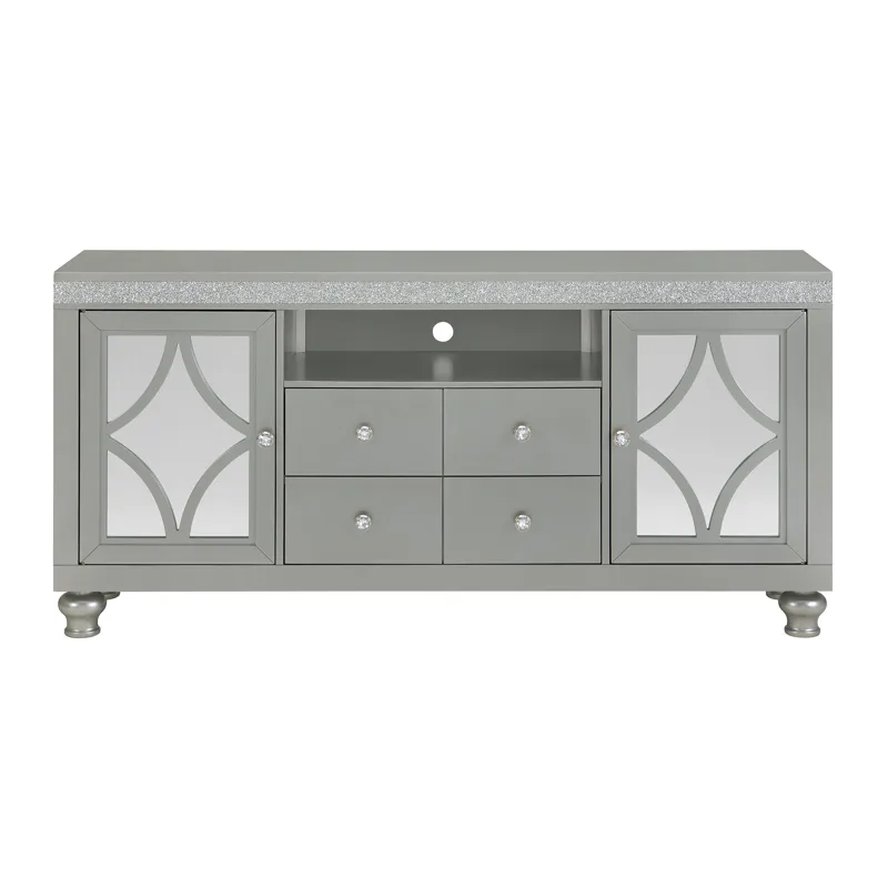 Avril 70\" TV Stand in Silver