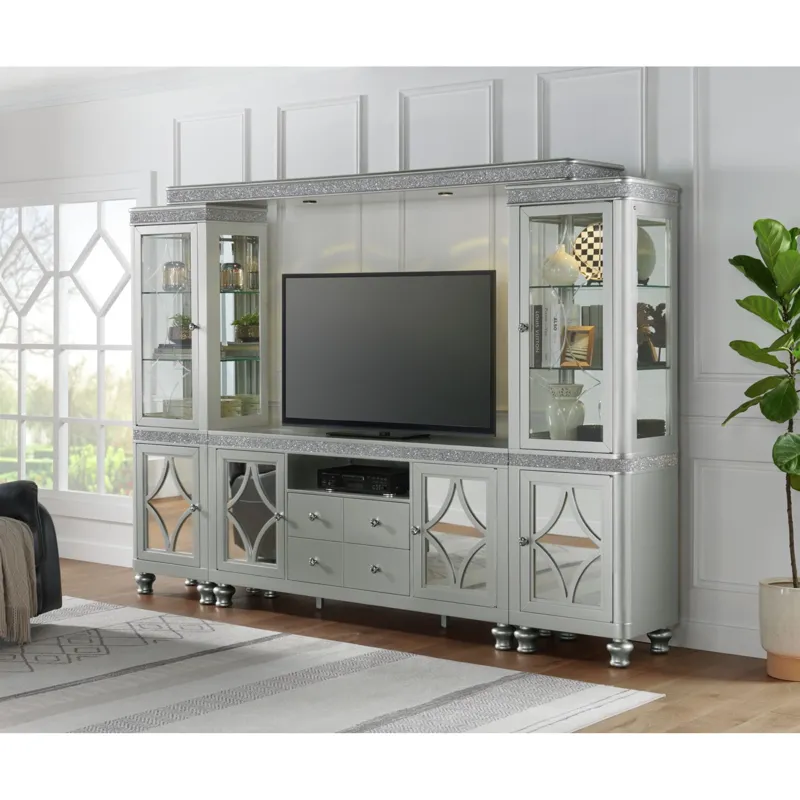 Avril 70\" TV Stand in Silver