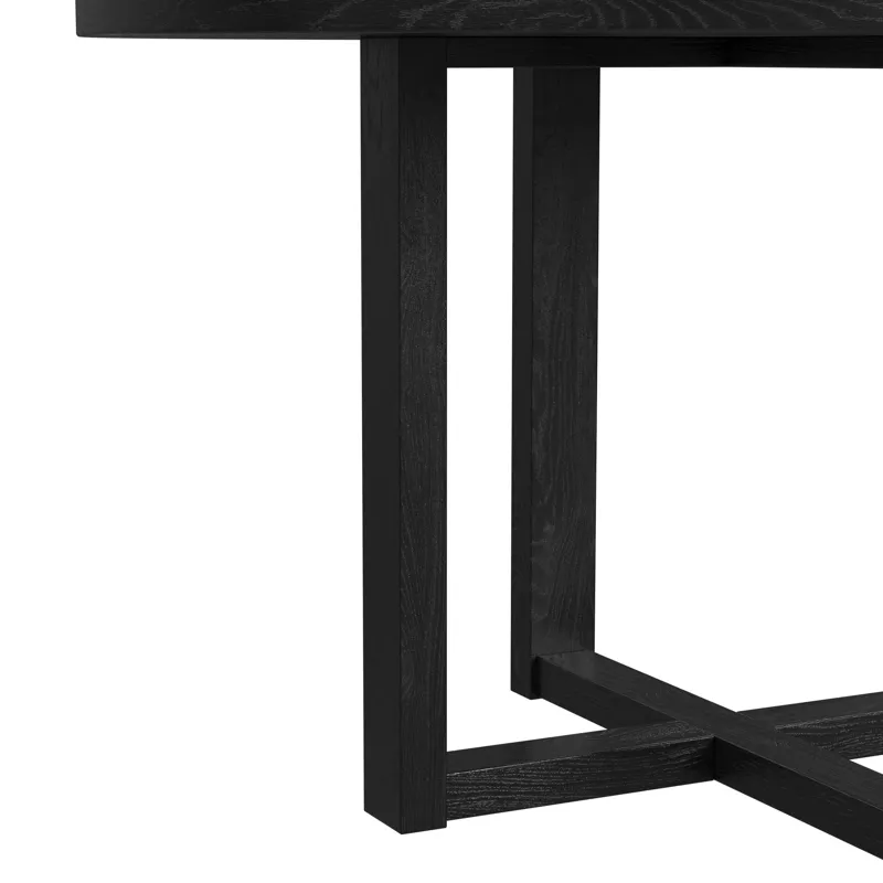 Bahama Breeze 47.5\" Round Dining Table in Black