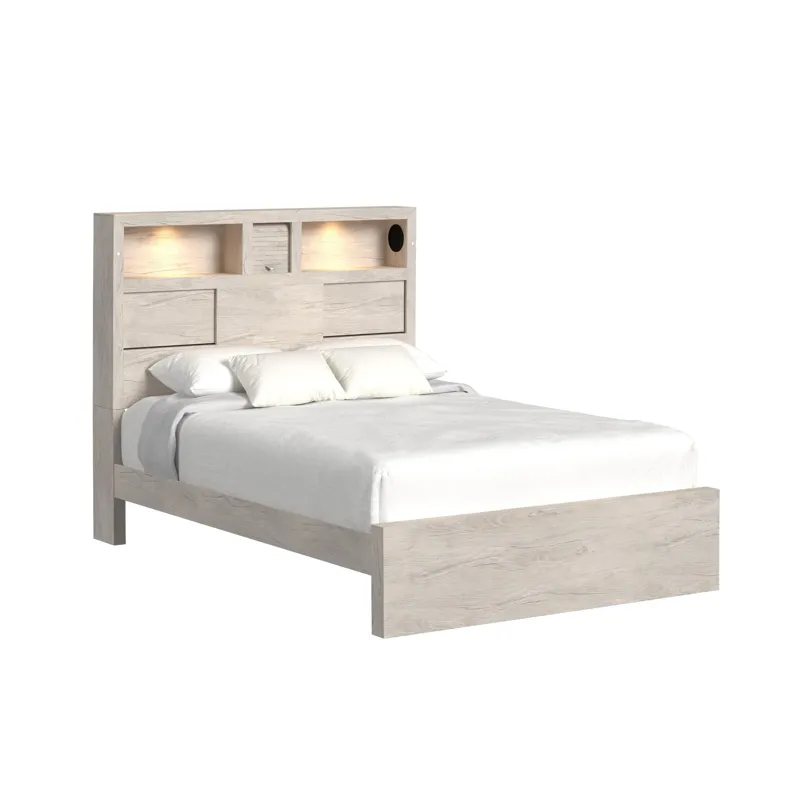 Bailey Full Music Bed in White