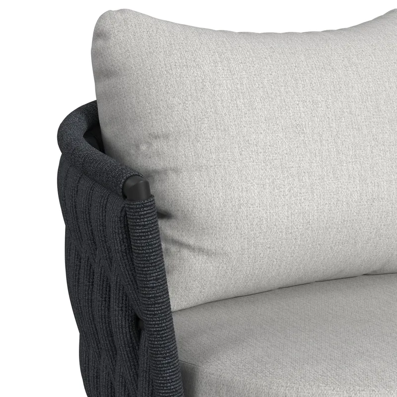 Bali Chairs with Olefin Grey in Dark Grey (2 Per Carton)