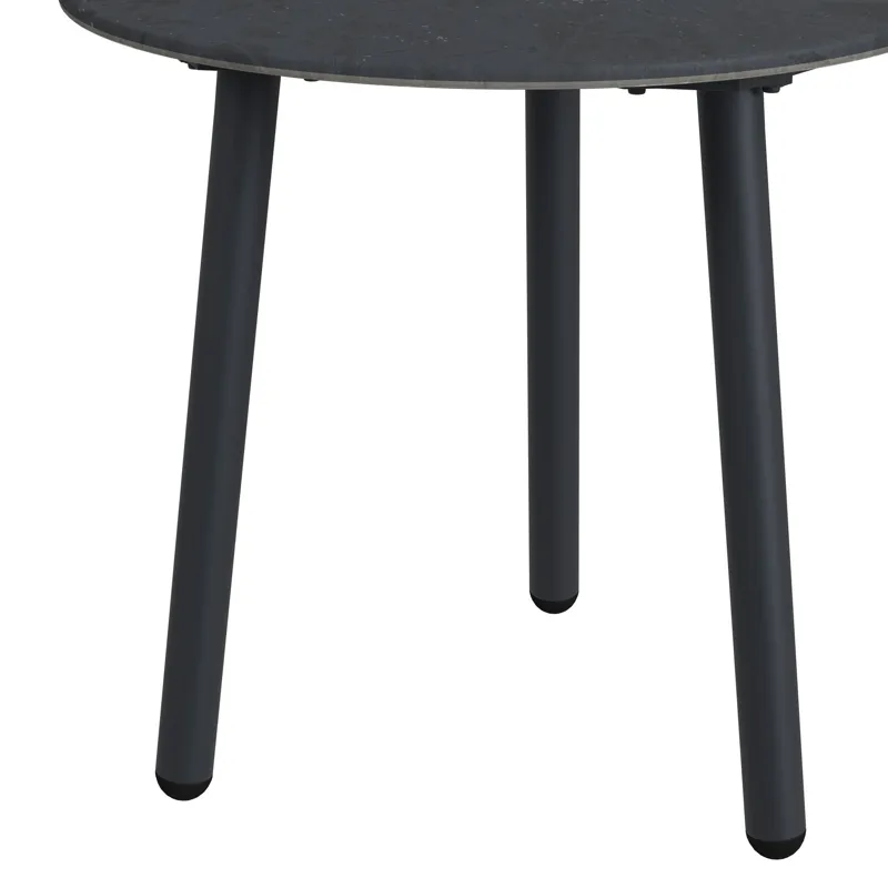 Bali Two Piece Occasional Set in Dark Grey