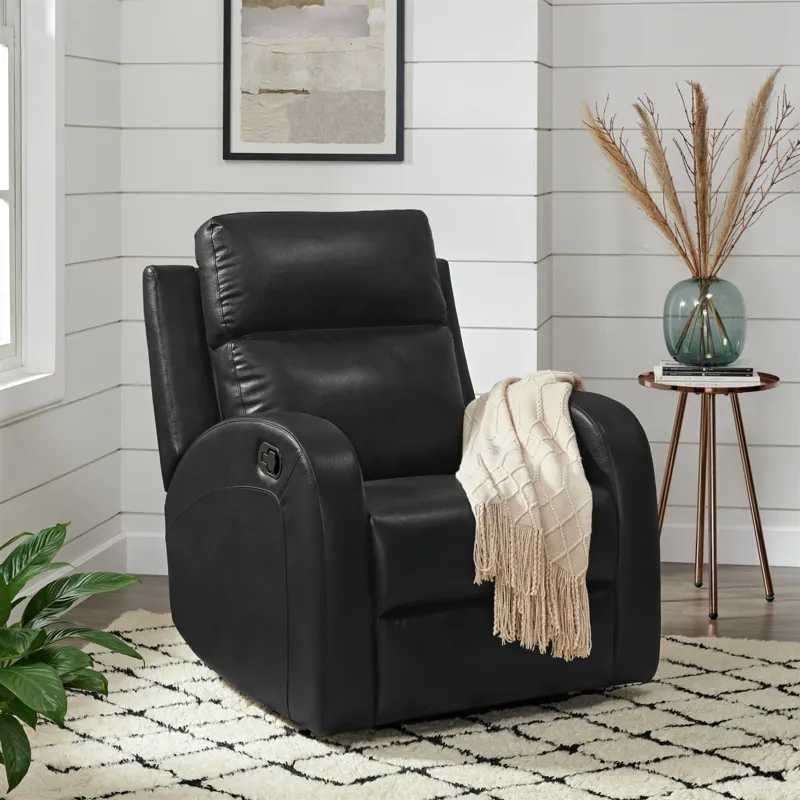 Bandito Motion Recliner in Pebble Black