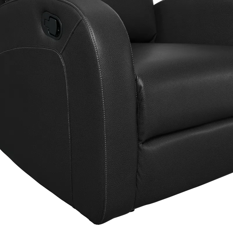 Bandito Motion Recliner in Pebble Black