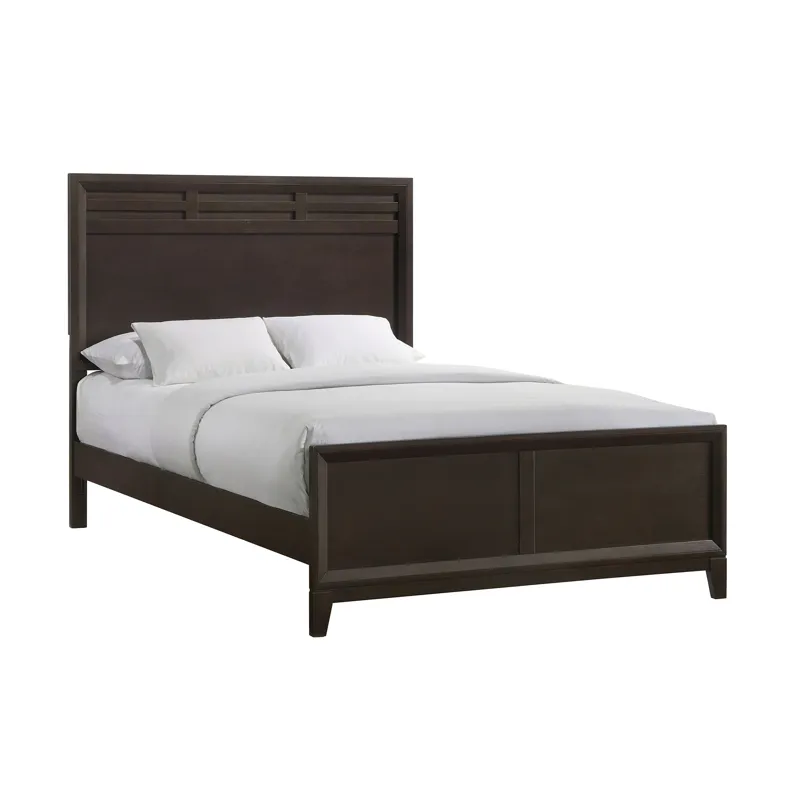 Beaumont Full Panel Bed in Merlot