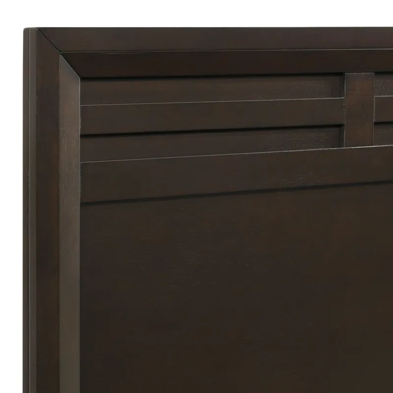Beaumont Full Panel Bed in Merlot