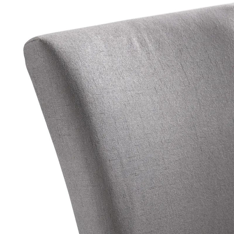 Beckley Side Chair W/Dark Grey Linen No Nailhead (2 Per Pack)