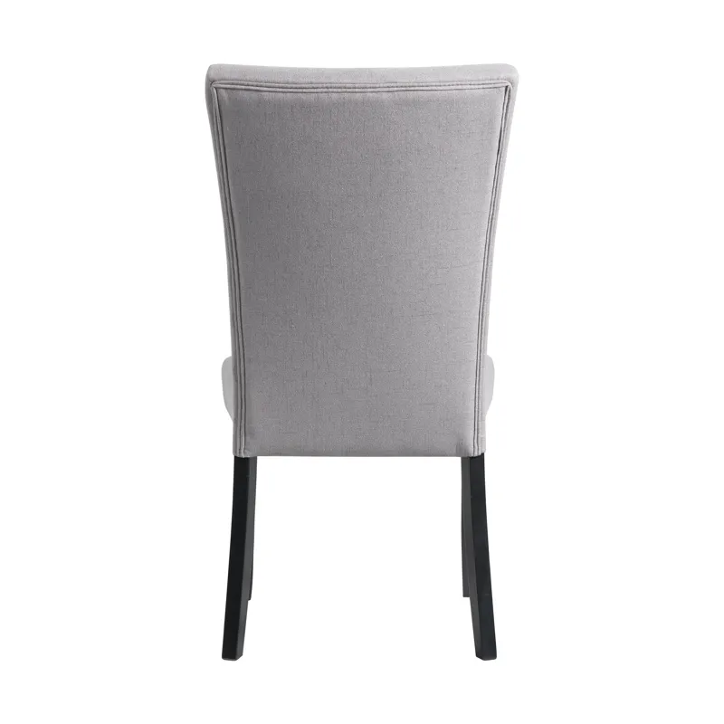 Beckley Side Chair W/Dark Grey Linen No Nailhead (2 Per Pack)