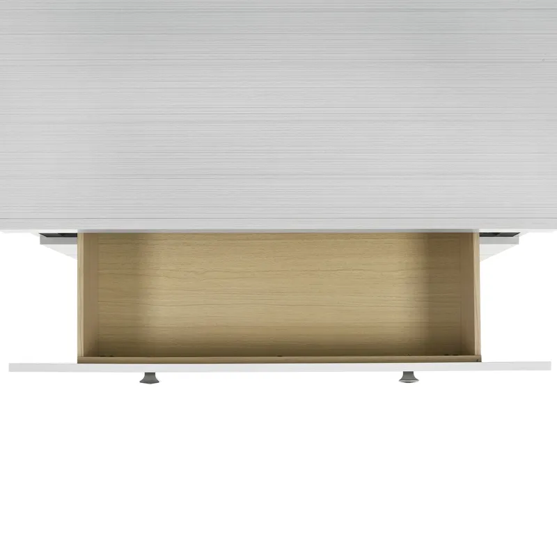 Belinda Dresser and Mirror in White