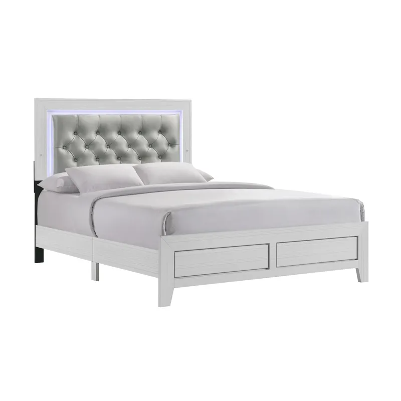 Belinda Full Bed in White