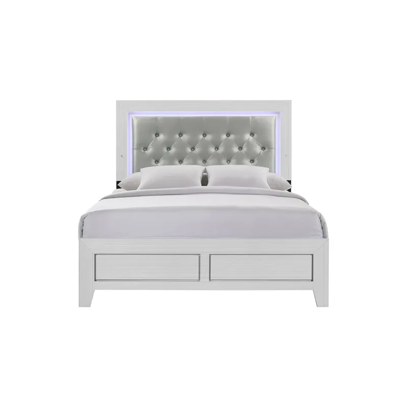 Belinda Full Bed in White