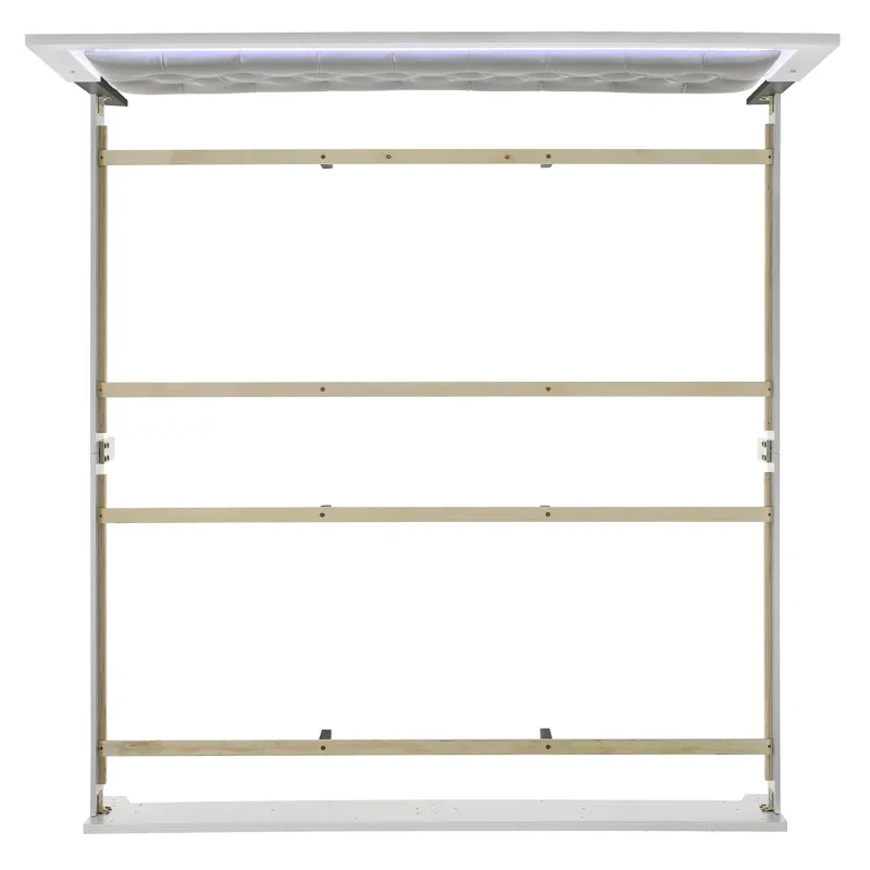 Belinda King Bed in White