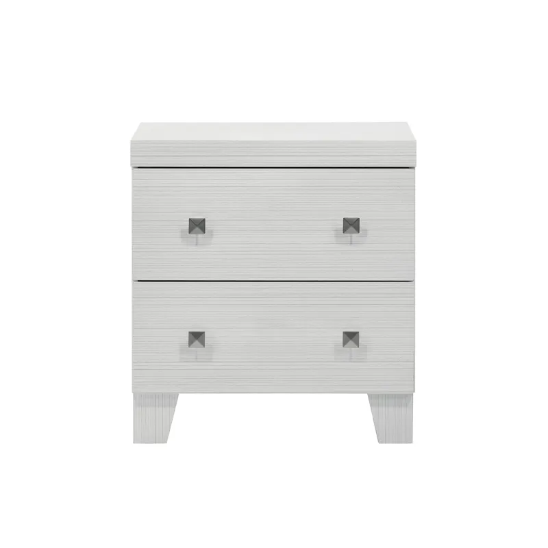 Belinda Night Stand in White