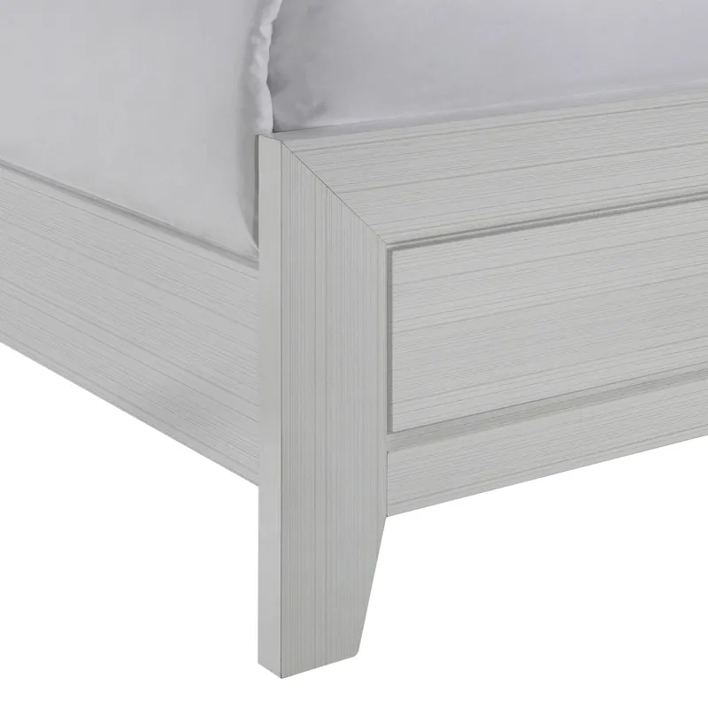 Belinda Full Bed in White