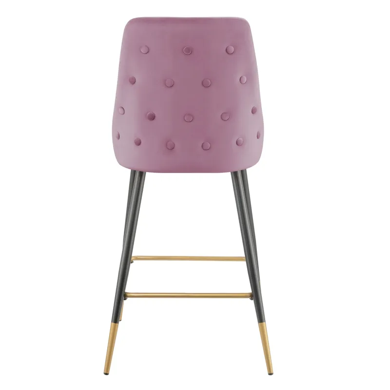 Ben Bar Stool (D6239-1) in Broadway Blush (2 Pcs Per Carton) (ISTA3 packaging)