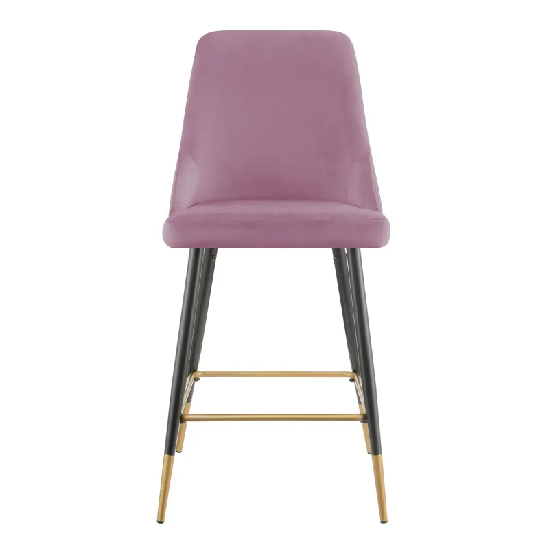 Ben Bar Stool (D6239-1) in Broadway Blush (2 Pcs Per Carton) (ISTA3 packaging)
