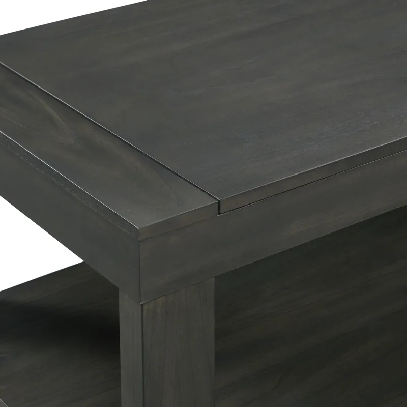 Benton Occasional Three Table Set W/Lift Top Coffee Dark finish