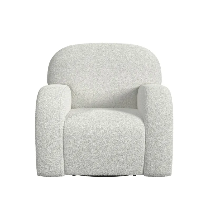 Benz Swivel Chair in Merrimac Bone