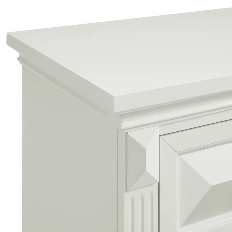 Bridgestone Dresser and Mirror Set in Antique White