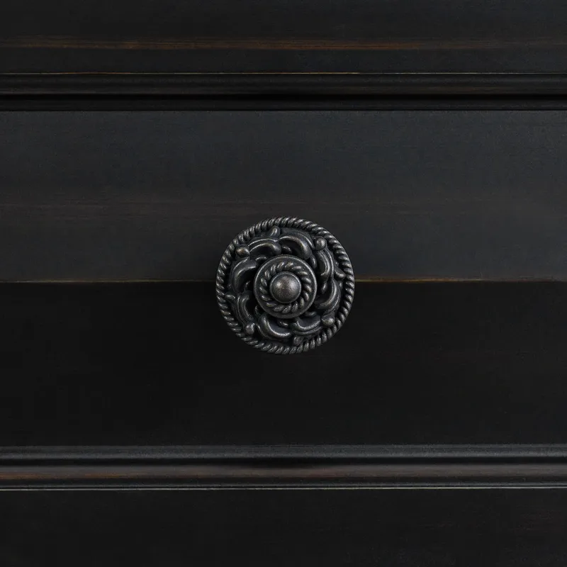 Bridgestone Dresser and Mirror Set in Black